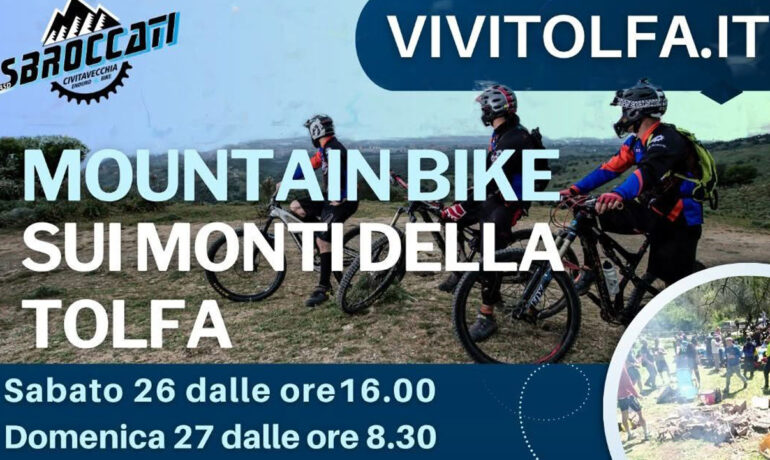 Mountain bike sui Monti della Tolfa con gli “Sbroccati”
