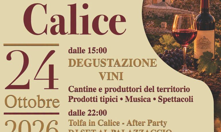 Tolfa in Calice 2026